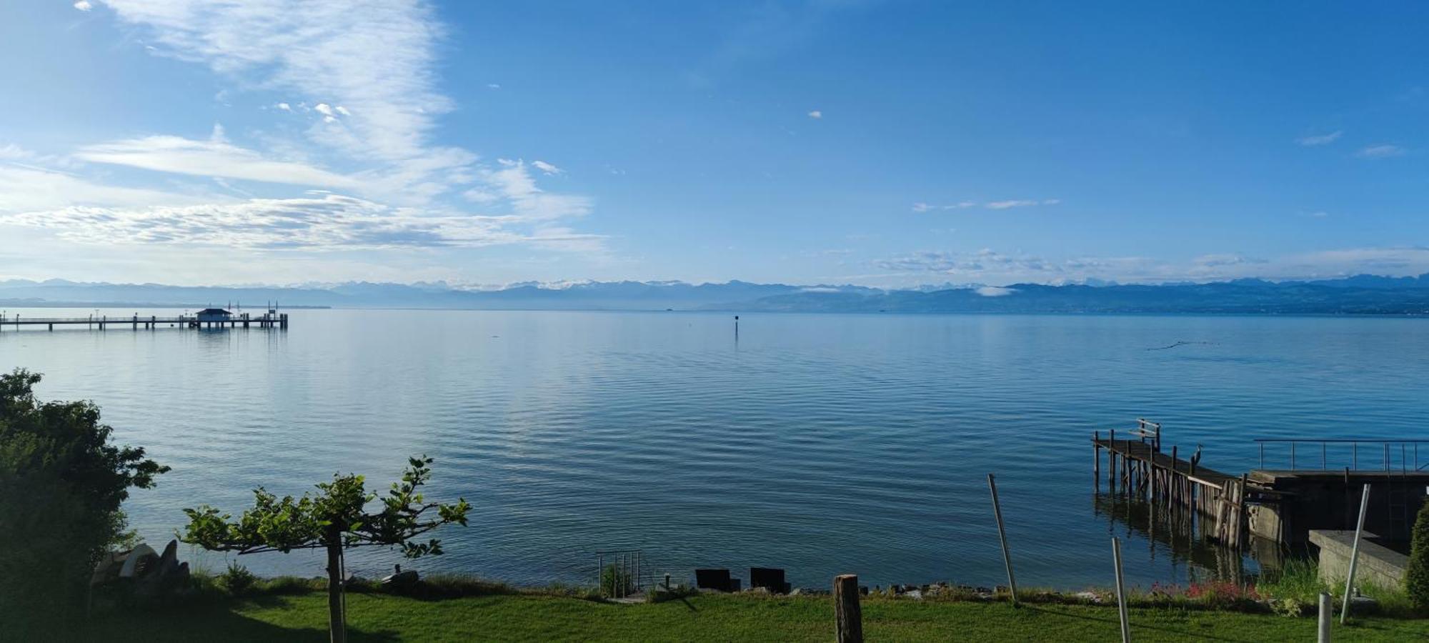Birkhofer See Geniessen - Haus Seehang Immenstaad am Bodensee Bagian luar foto