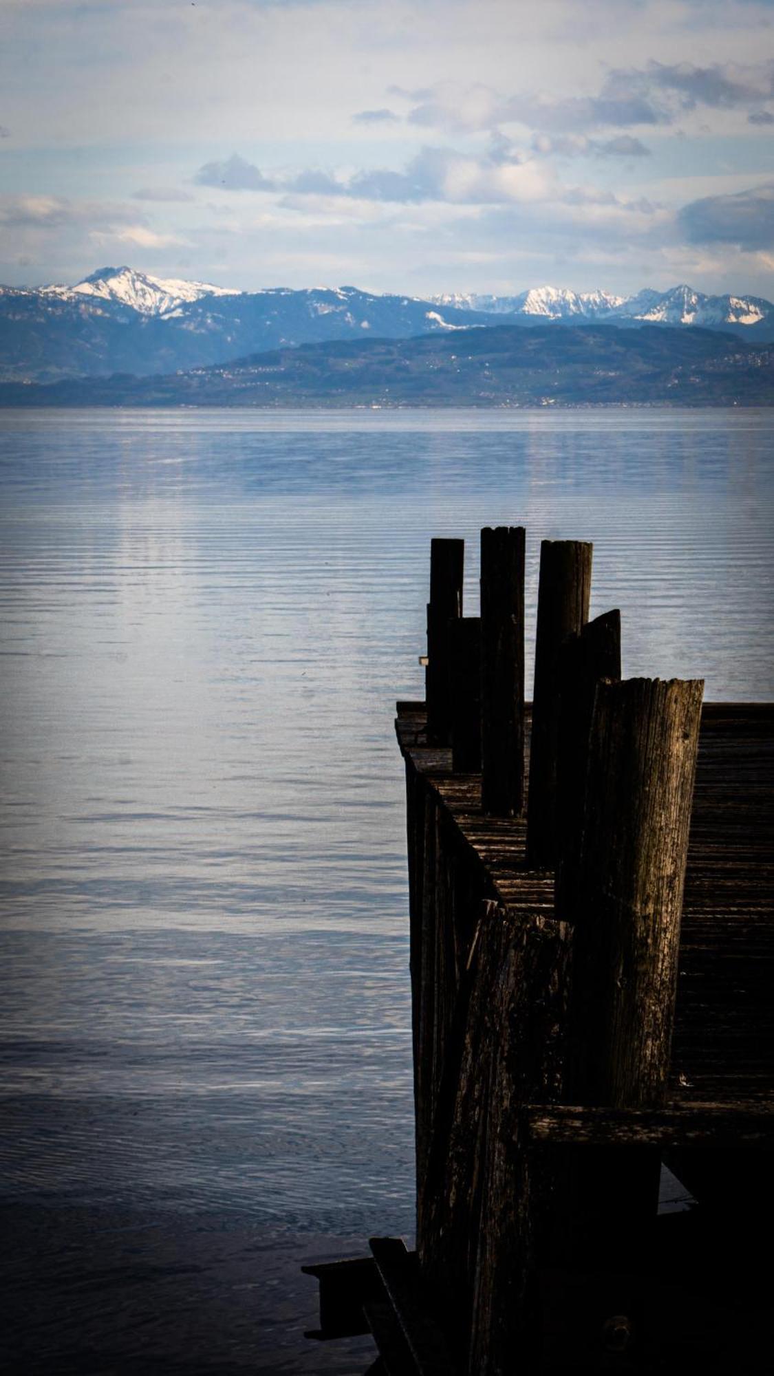 Birkhofer See Geniessen - Haus Seehang Immenstaad am Bodensee Bagian luar foto